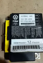 3706300P блок управління AirBag (SRS) Volkswagen PASSAT B6 2006