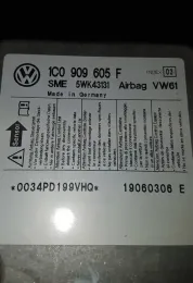 19060306E блок управління AirBag (SRS) Volkswagen Polo IV 9N3 2007
