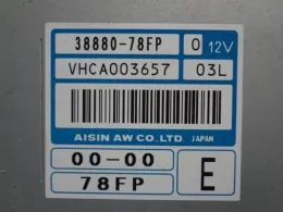 38880FP1 блок управления коробкой передач Suzuki Wagon, r, solio
