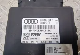 8K0907801D блок ручника (стояночного гальма) Audi A4 S4 B8 8K 2010 р.в.