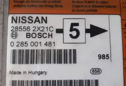 285562X21C блок управління AirBag (SRS) Nissan Terrano 2005