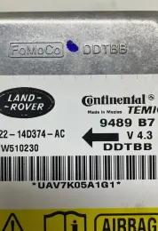 9489B7 блок управління AirBag (SRS) Land Rover Range Rover Sport L320 2008