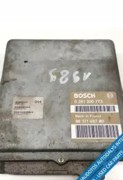 261200773 блок управління двигуном Peugeot 106 1997 - фото