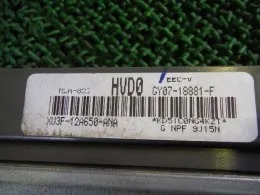 GY0718881F блок управления двигателем Mazda Mpv