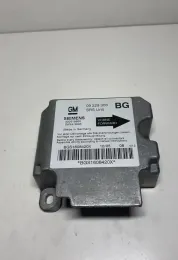 BGS1608420X AirBag (SRS) control unit Opel Zafira A 2002
