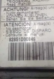 82851D00849 блок управления AirBag (SRS) Renault Megane I 1996