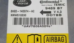 8H2214D374 блок управления AirBag (SRS) Land Rover Range Rover Sport L320 2008