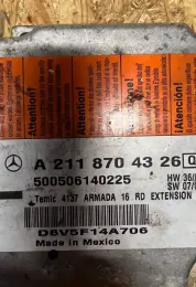 500506140225 блок управления AirBag (SRS) Mercedes-Benz E W211 2006