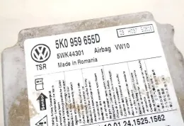 5WK44301 блок управління AirBag (SRS) Volkswagen Golf VI 2010