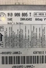 0038PD1J9NKZ блок управління AirBag (SRS) Volkswagen Golf V 2007