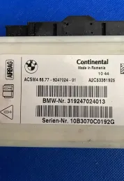 10B3070C0192G блок управління AirBag (SRS) BMW 5 F10 F11 2011