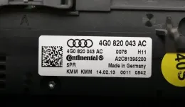 Блок управления климатом Audi A6 C7 4G0820043