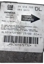 DLS01672732 блок управління AirBag (SRS) Opel Astra G 2000