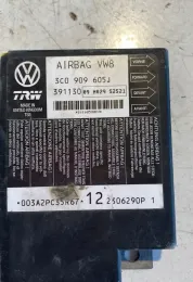 3911309 блок управління AirBag (SRS) Volkswagen PASSAT B6 2008