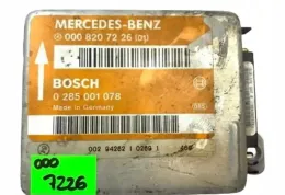 A0008207226 блок управления AirBag (SRS) Mercedes-Benz E W124 1988