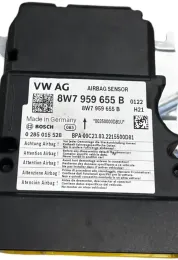 8W7959655B блок управления AirBag (SRS) Audi A4 S4 B5 8D 2001