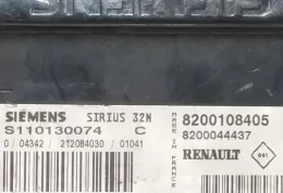 S105961001 блок управления ECU Renault Clio III 2004