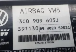 5005290P блок управління AirBag (SRS) Volkswagen PASSAT B6 2006