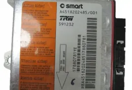 A4518202485001 блок управления AirBag (SRS) Smart ForTwo II 2007