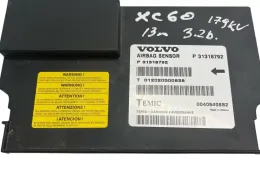 012020500828 блок управления AirBag (SRS) Volvo XC60 2012 - фото