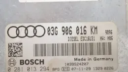 Блок управления 03G906016KM audi a4 b7 06r.