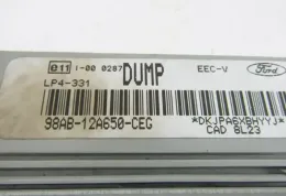 98AB12A650CEG; блок управління ECU Ford Focus 1998