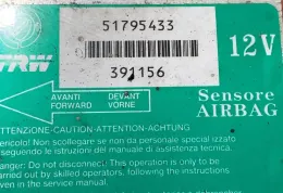 391156 блок управління AirBag (SRS) Fiat Punto (188) 2009