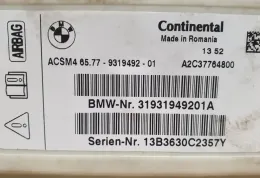 7911606 блок управления AirBag (SRS) BMW X3 F25 2016