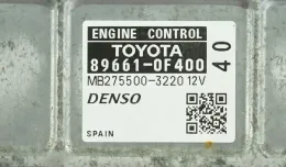 896610F400 блок управления ECU Toyota Verso 2011