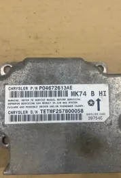 P04672613AE блок управління AirBag (SRS) Jeep Patriot 2009