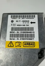 01B2372C0087T блок управления AirBag (SRS) BMW 5 E39 2002