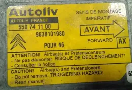 48518 блок управления AirBag (SRS) Citroen Xsara 2000