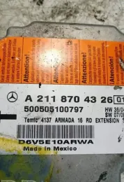 500505100797 блок управления AirBag (SRS) Mercedes-Benz E W211 2005