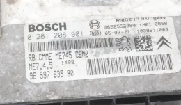 9659763580 блок управління ECU Peugeot 206 2004