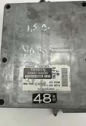 2110008980 блок управления двигателем Toyota Yaris 2001 - фото