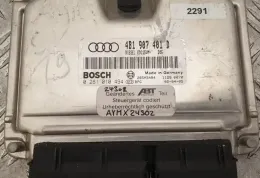 Блок управления двигателем Audi A6 C5 4B1907401D