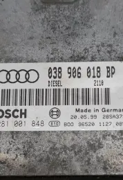 Блок управления ECU 038906018BP audi a3 1.9tdi 0281001848 ecu