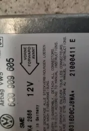21000411E блок управления AirBag (SRS) Volkswagen Sharan 2001