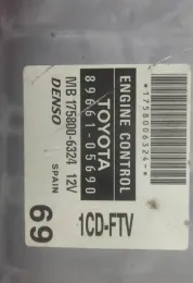 1758006324 блок управления ECU Toyota Corolla Verso E121 2006