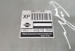 MEC11200F3 блок управления ECU Nissan Almera N16 2003