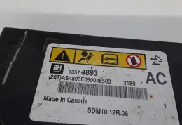 AS4893E050048503 блок управления AirBag (SRS) Cadillac SRX 2012
