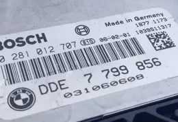 Блок управления ECU 0281012707 ecu bmw 5 e60 3.0d dde7799856