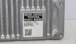 89611-42K80 блок управління ECU Toyota RAV 4 (XA40) 2015