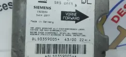 53586 блок управління AirBag (SRS) Opel Astra F 1991