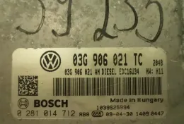 Блок управління ECU 03G906021TC ecu skoda 0281014712 immo off