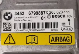 34526799693 AirBag (SRS) control unit BMW 5 F10 F11 2013