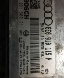 Блок управління двигуном 8E0910115N audi a4 b7 2.0 tfsi immo