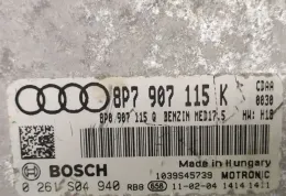 Блок управления двигателем 0261S04940 1.8 tfsi audi a3 8p7907115k