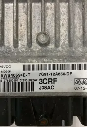 Блок управления ECU 5WS40594ET ecu mondeo 2.0 5ws40594e-t 7g91-12a650-df 7g9112a650df