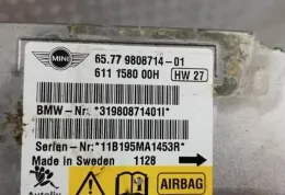 611158000H блок управления AirBag (SRS) Mini One - Cooper Coupe R56 2011